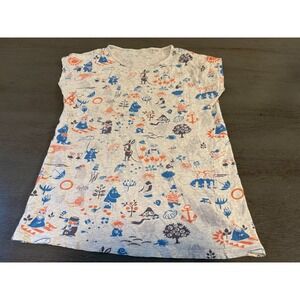 light gray MOOMIN tee shirt size small